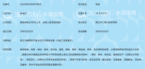 商丘市銀河棉業(yè)股份